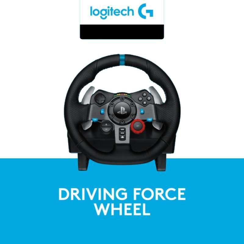 Promo Logitech G29 Driving Force Racing Steering Wheel Nfs Drif F1 Wrc Forza Diskon 17 di