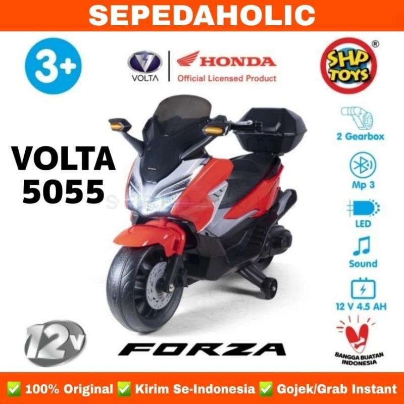 Promo Motor Aki VOLTA 5055 FORZA HONDA Mainan Anak Diskon 10% di Seller
