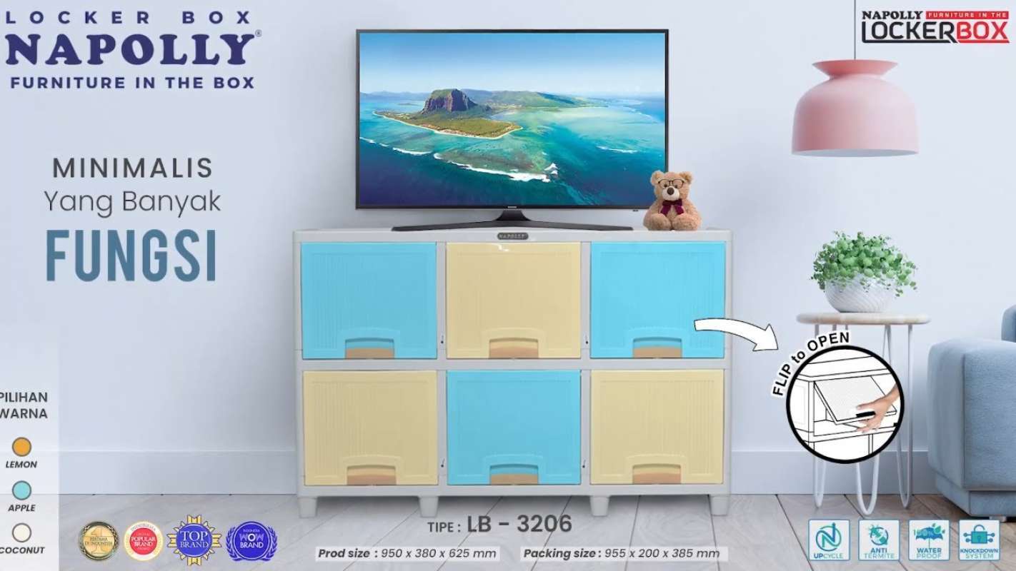 Jual Lemari Cabinet Napoli Original Murah - Harga Diskon Mei 2024 ...