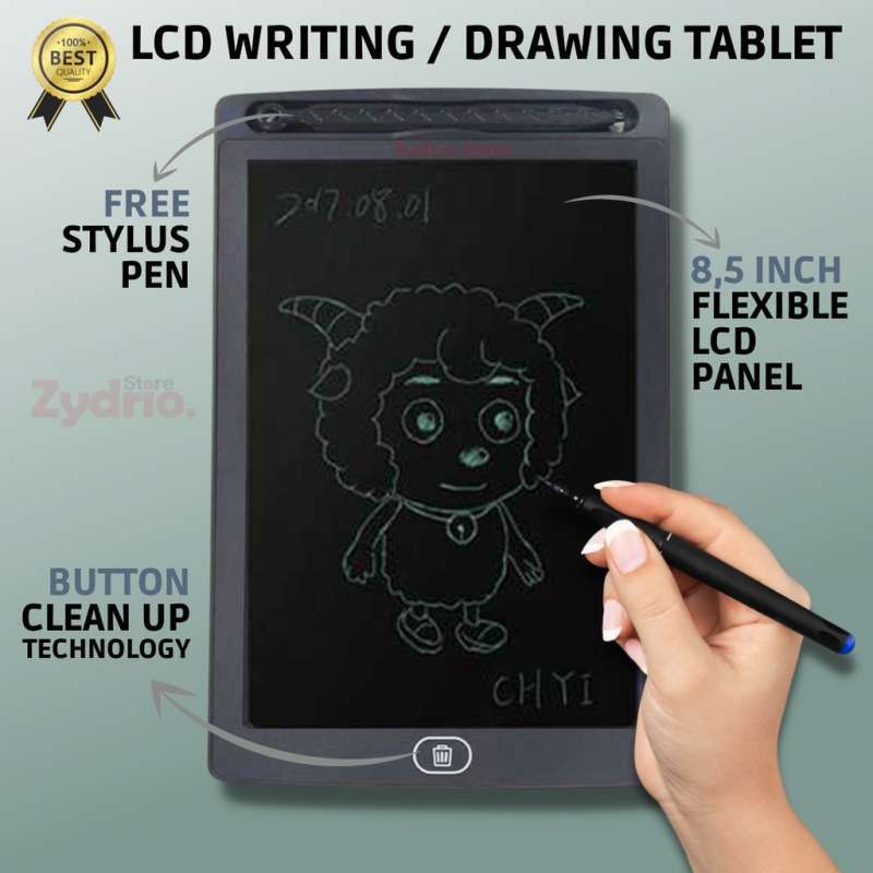 Jual Free Stylus Drawing Tablet 8.5 Inch / Drawing Pad / Lcd Drawing