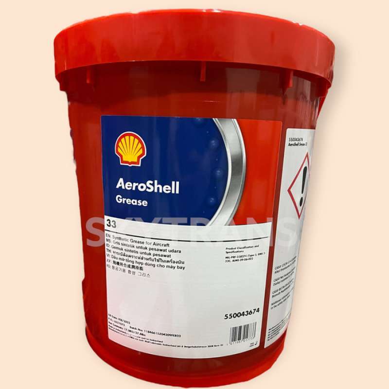 Promo Aeroshell Grease 33 (17 KG) Diskon 23 di Seller Platinum Storee