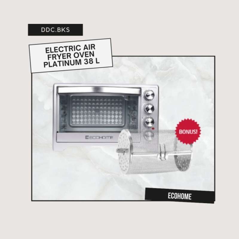 Promo Oven Listrik Ecohome Electric Oven Low Watt 38 Liter Diskon 23