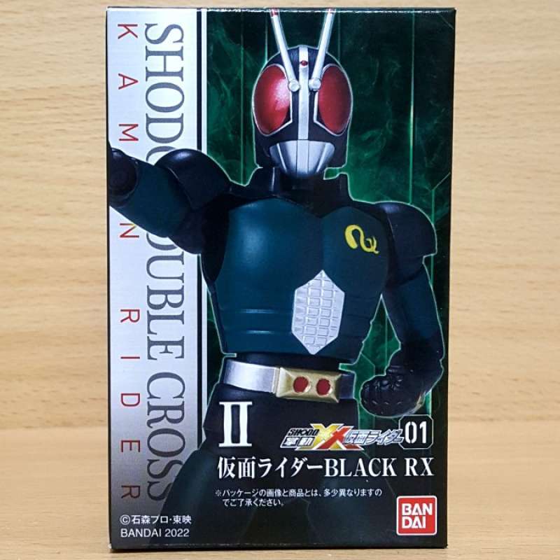 Promo SHODO-XX Double Cross Kamen Rider 01 [SHOWA] Masked Rider BLACK ...