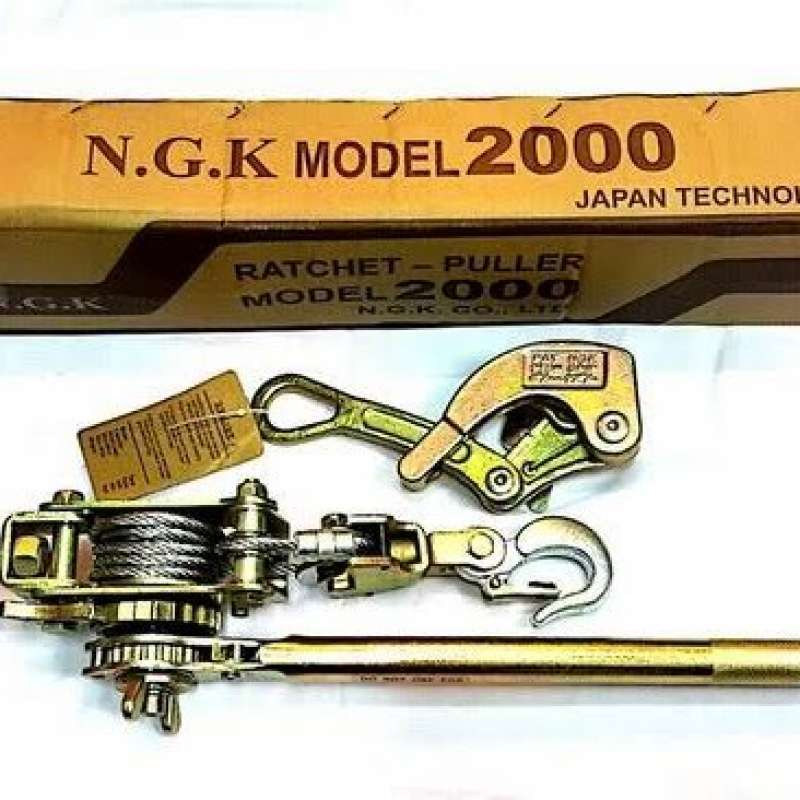 Jual Ratchet Puller Ngk 2000 Tracktang 2 Ton di Seller SOLIN SHOP