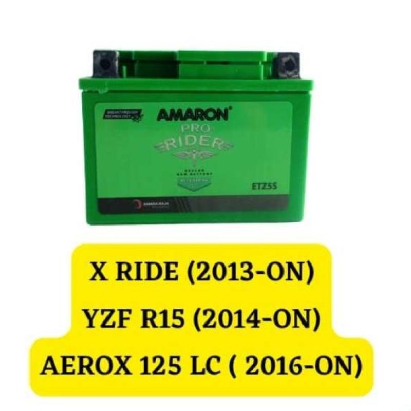 Promo Aki Motor Yamaha X Ride, Yzf R15, Aerox 125 Lc Amaron Etz-5S