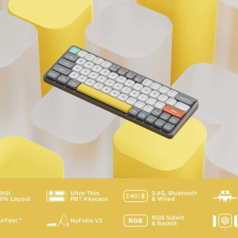Jual nuphy air 60 wireless mechanical keyboard garansi resmi 1 tahun di ...