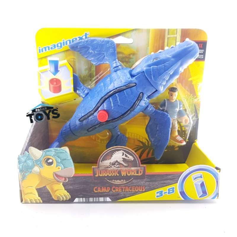 FISHER-PRICE IMAGINEXT JURASSIC WORLD CAMP CRETACEO Allosauro EUR 20,11