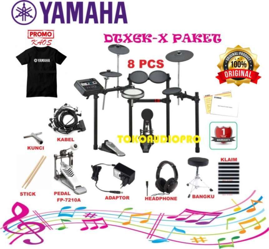 Promo Yamaha Dtx6KX Electronic Drum Set Paket Diskon 23 di Seller Kazuma Cipete Selatan