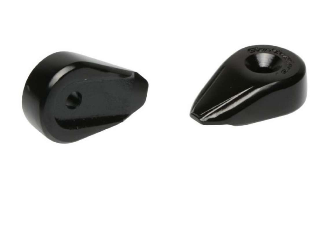 Barkbusters B-056 Bar End Weights / Spacers – Pair, Black, Fits Dual Sport & Street Motorcycles