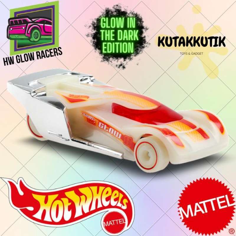 Jual Hot Wheels Lindster Prototype In The Dark Edition Hw Glow Racers ...