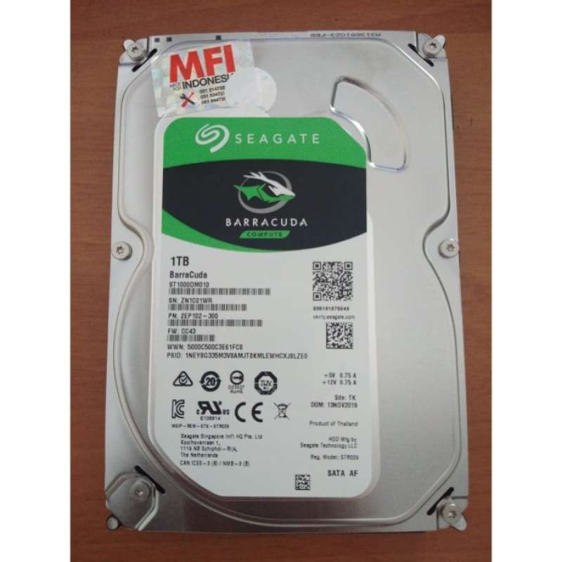 Promo Seagate Barracuda 1TB 7200Rpm SATA Resmi - HDD Internal PC Diskon ...