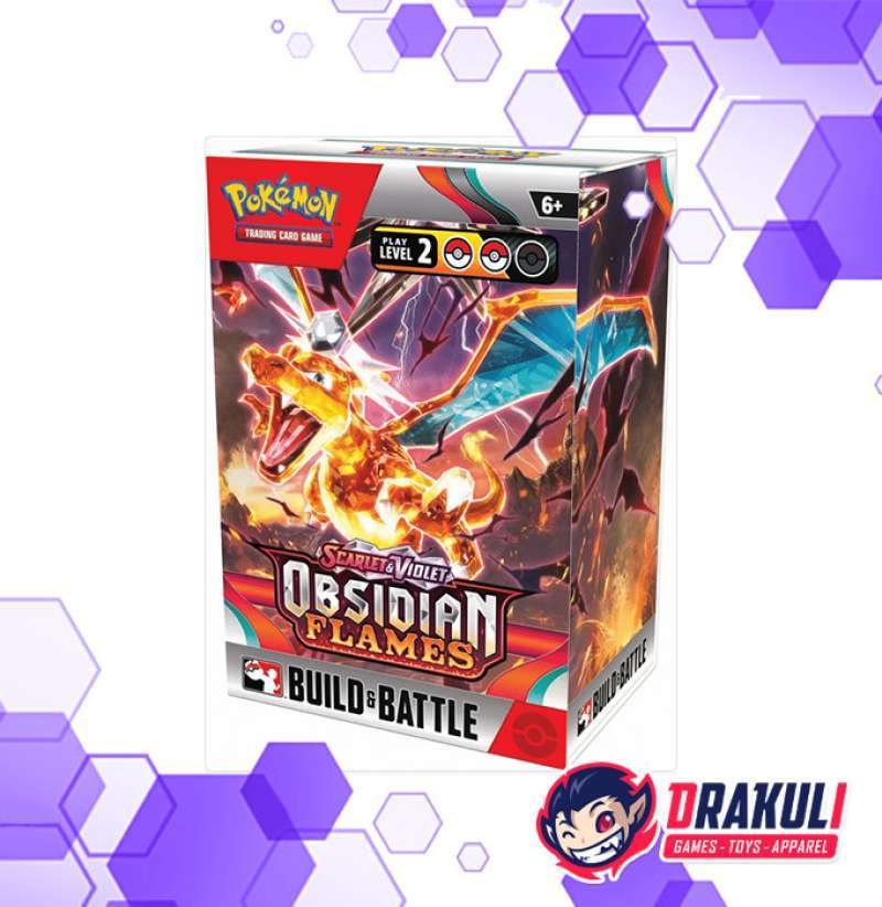 Pokemon Scarlet And Violet Obsidian Flames Build & Battle Kit