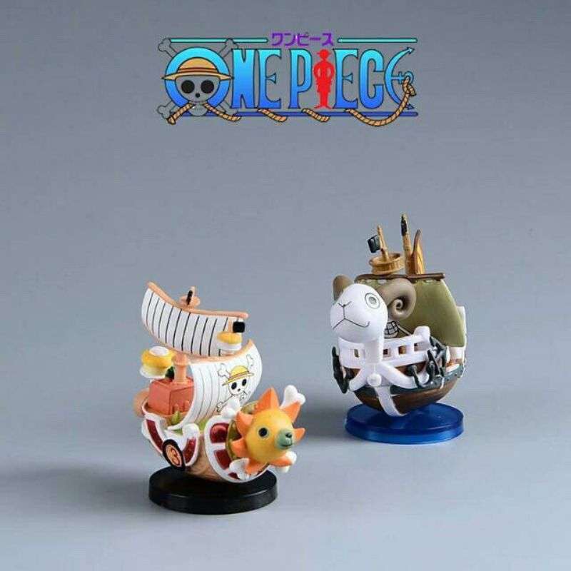 Promo Miniatur Figure Kapal One Piece Luffy Topi Jerami Sunny Go Action