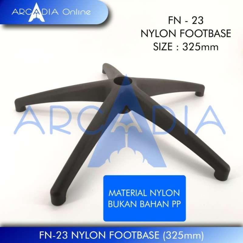 Promo Fn 23 Kaki Kursi Kantor Footbase Starbase Nylon Diskon 23% Di