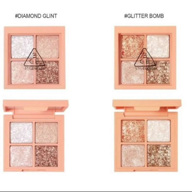 Promo 3ce Mini Multi Eye Color Palette/eye Shadow 4 Palette/eye Shadow ...