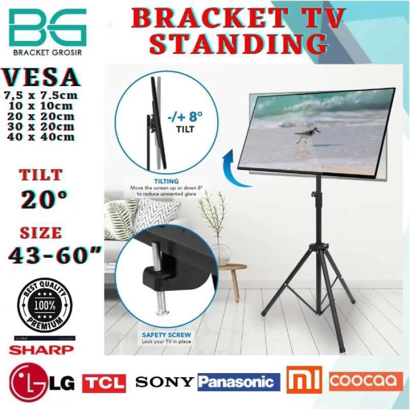 Jual Standing Bracket Tv 60 Original, Murah & Diskon April 2024 | Blibli