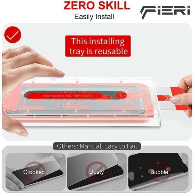 Protection écran Verre Trempé IPhone 11 à 15 Pro Max - Privacy Anti-regard - Neuf
