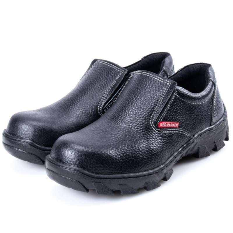 Jual Sepatu Kerja Safety Safety Boot Slop Tanpa Tali Red Parker P182