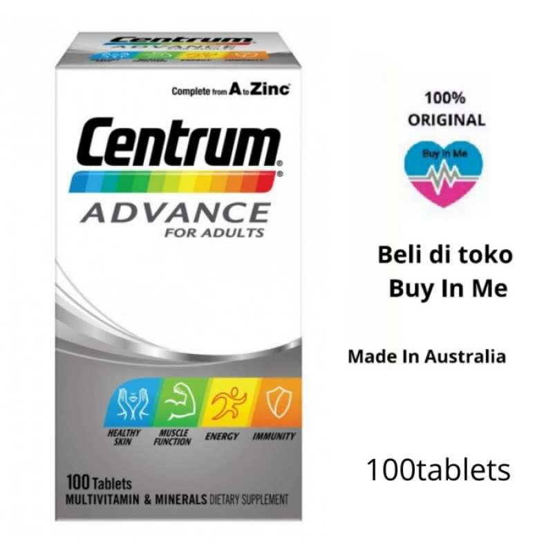 Promo Centrum Advance 100 Tablets Diskon 33% Di Seller Ksm Store ...