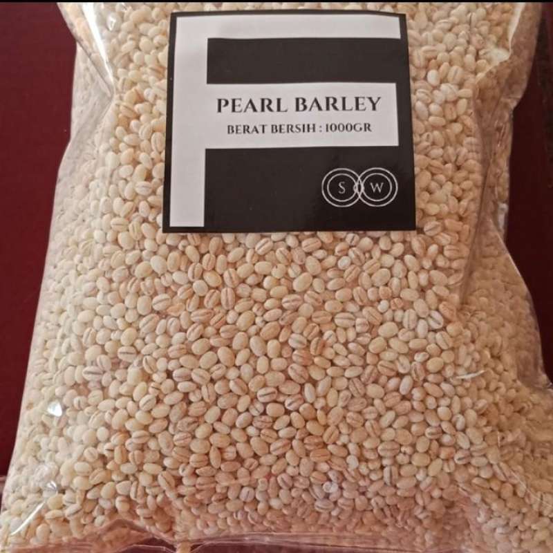 Jual Organik Natural Pearl Barley 5kg ( biji jali jali ) Barley / Jali