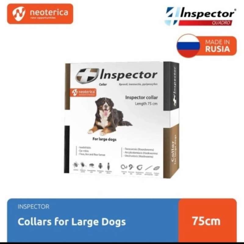 Promo INSPECTOR COLLAR DOG CAT KALUNG KUTU ALL VARIAN Diskon 23% di ...