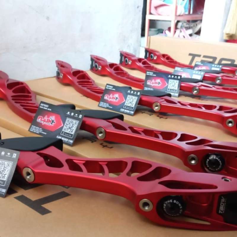 Jual Riser Panahan Recurve ILF TBOW XCEED CNC Machined - Merah Marun ...