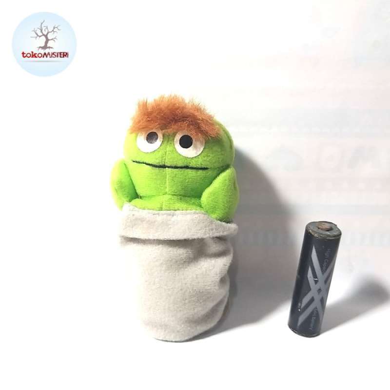 Jual Boneka Oscar Grouch Trash Can Guy Mcd Muppet Sesame Street Doll