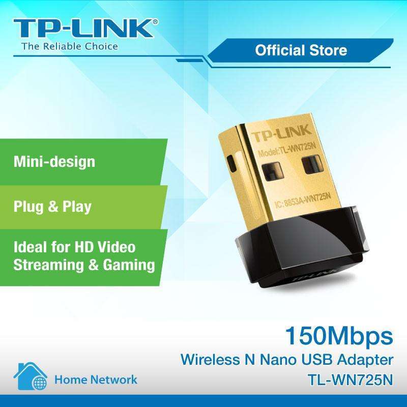 Jual Tp - Link 150 Mbps Wireless N Usb Adapter - Tl - Wn725n Di Seller ...