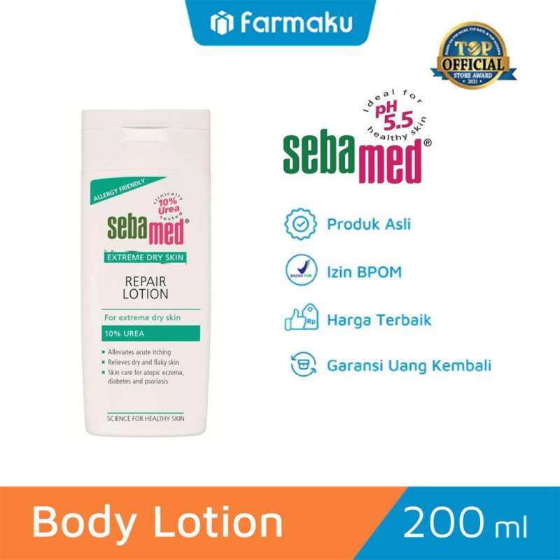 Promo Sebamed Extreme Dry Skin Repair Lotion 200 Ml Lotion Kulit