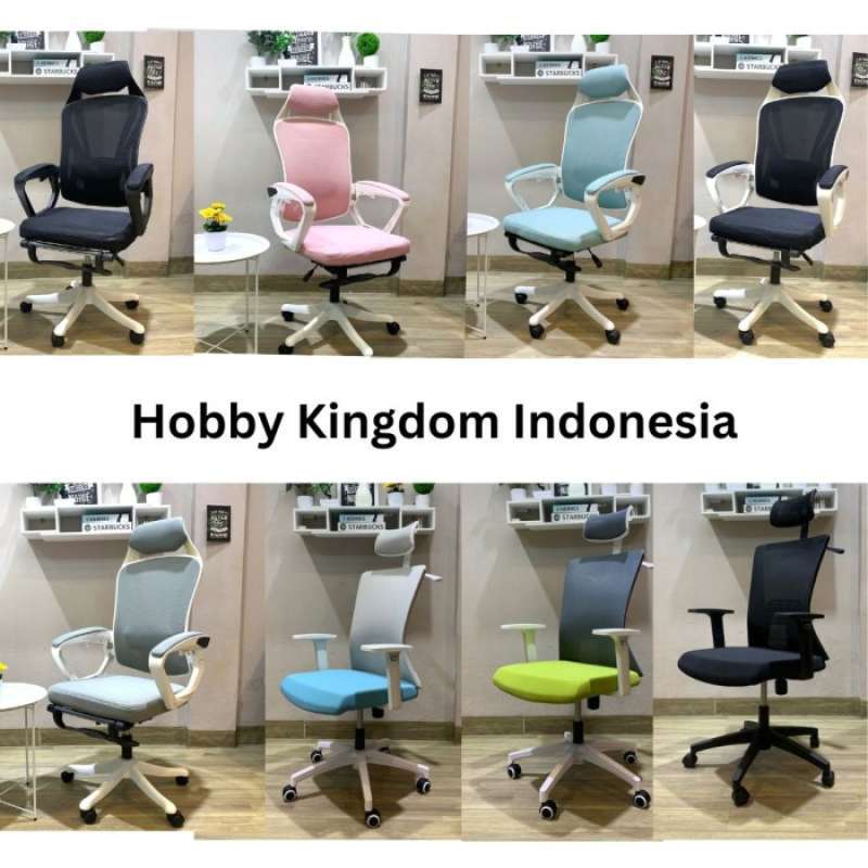 Promo Kursi Kerja Kantor Kursi Direktur Premium Termurah Ergonomis ...