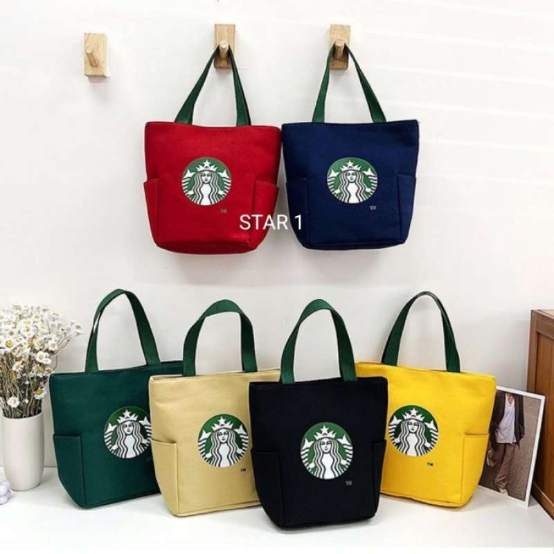 Starbucks canvas tote bag online