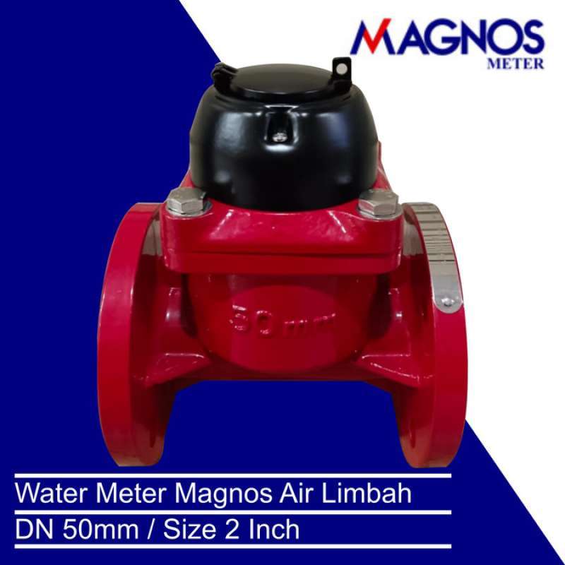 Promo Water Meter Magnos Air Limbah Dn 50mm / Size 2 Inch Diskon 9% Di ...