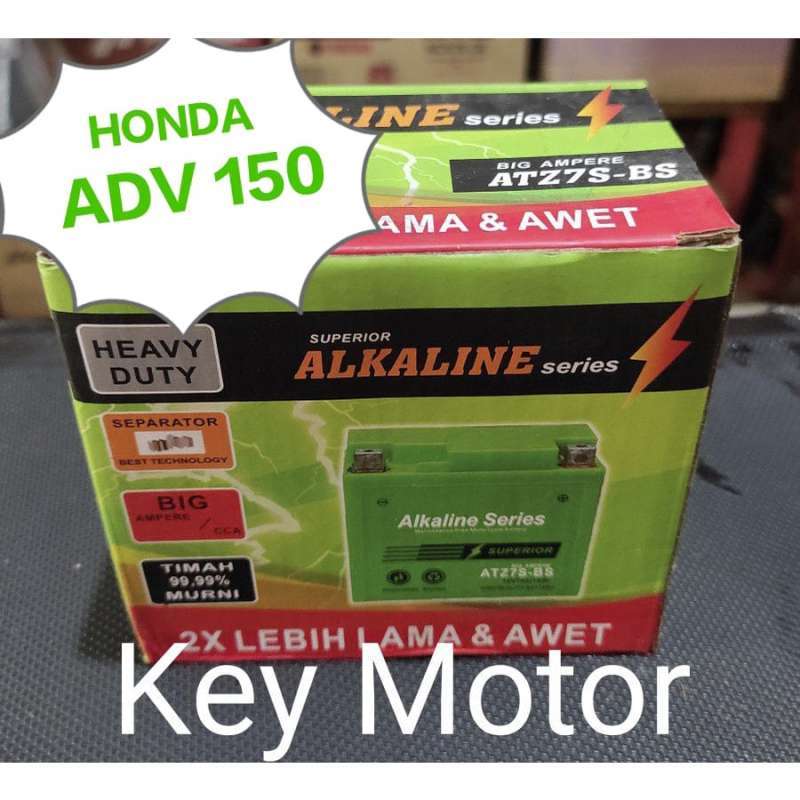 Jual Aki / Accu Kering Alkaline Alkalin Series Motor Honda Adv 150