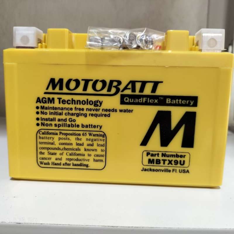 Promo Aki Motor Suzuki Gsxr1300 Hayabusa Motobatt Mbtx9u Aki Gel/aki