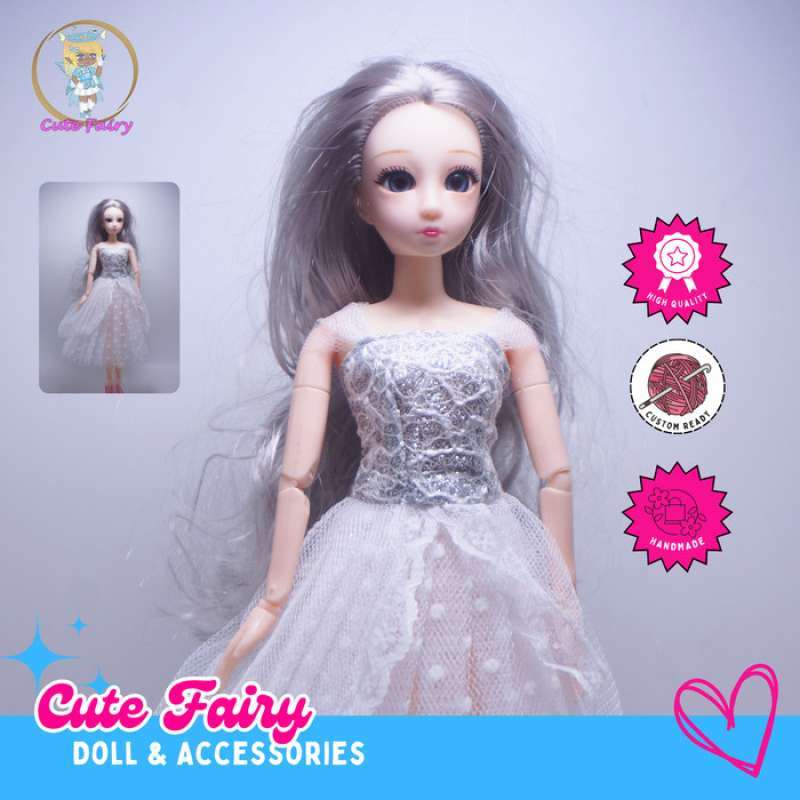 Barbie doll gaun best sale