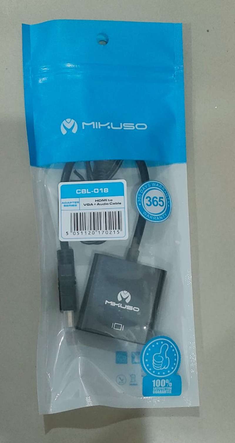 Jual Kabel Converter Nisuta Mikuso Cbl 018 To VGA Audio Di