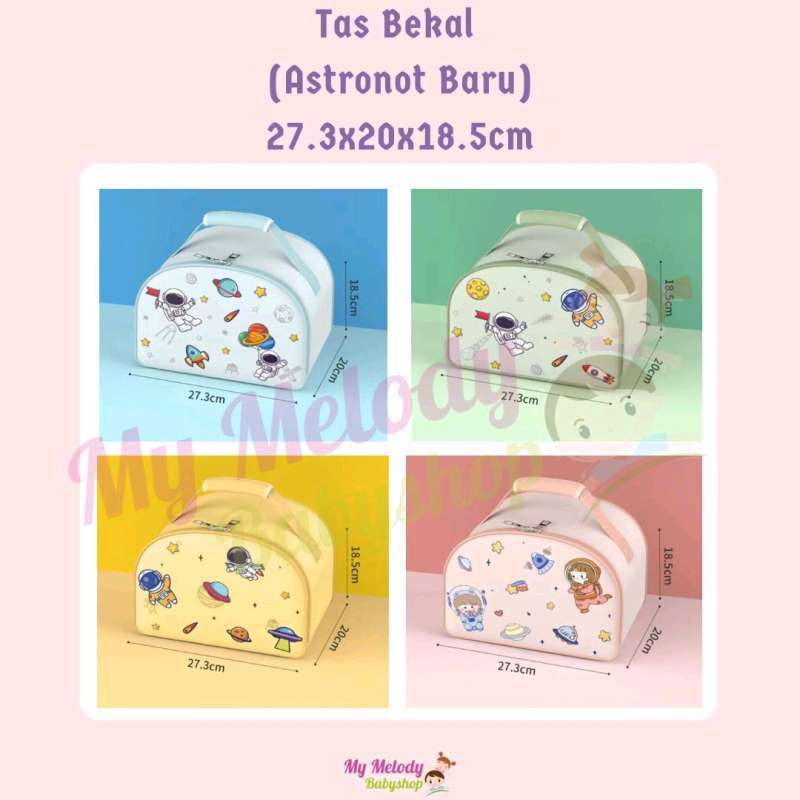 Eco Lunch Bag Astronot/tas bontot/tas bekal anak