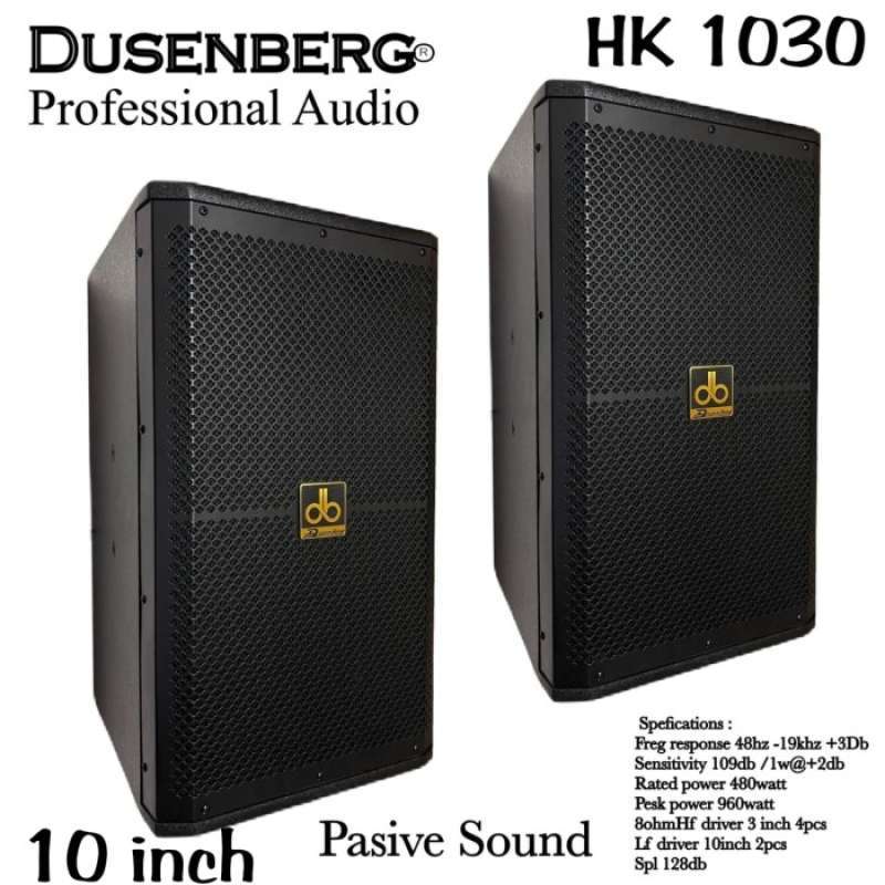 Promo Speaker Pasif/pasive 10 Inch Dusenberg Hk - 1030 Pro Sni Isi