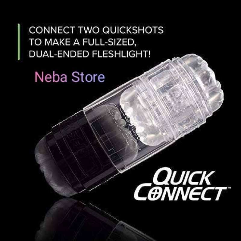 Promo Fleshlight Quickshot Quick Connect Connect Two Quickshot Diskon