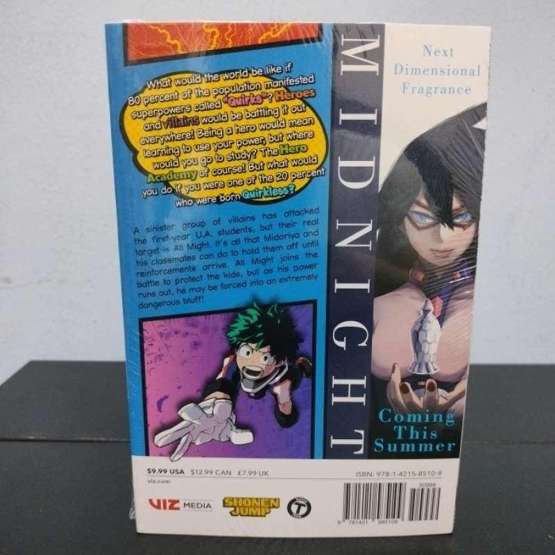 Promo My Hero Academia Vol 3 Kohei Horikoshi Viz Media Komik English ...
