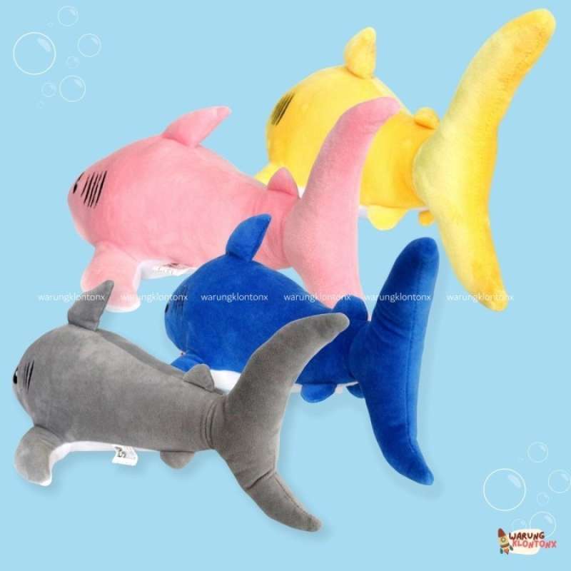 Promo Boneka Hiu Baby Mommy Daddy Shark Family Size L Soft Yelvo #