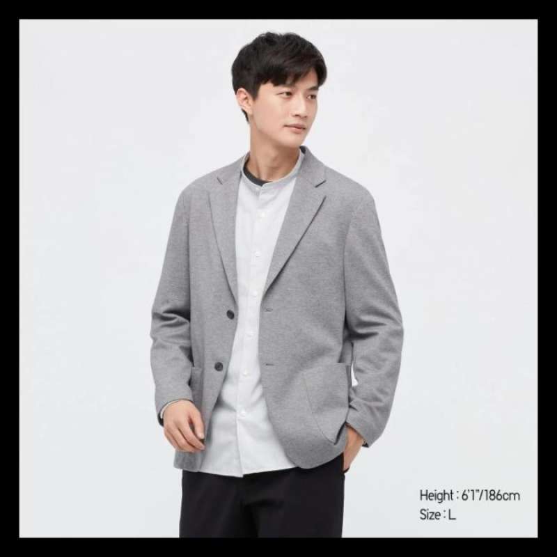Jual Promo Uniqlo Jaket Jersey Pria Blazer Ringan Cardigan Jas Semi Formal Navy S Di Seller Raindrop Cengkareng Timur Kota Jakarta Barat Blibli