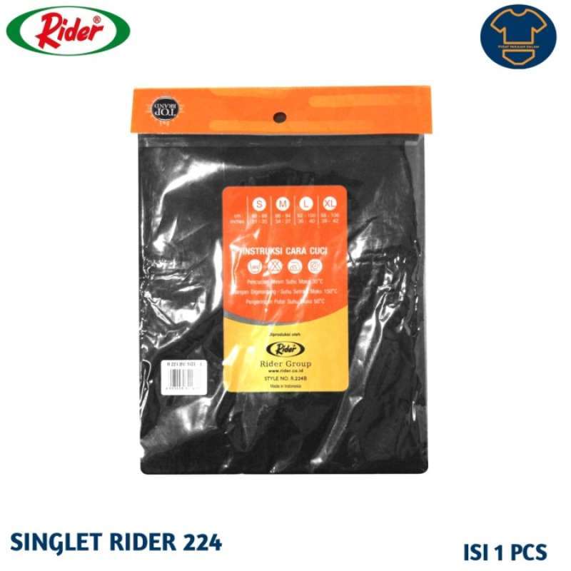 Singlet Rider Jual Singlet Pria Rider R224b Vest | Rider 224 - Hitam S Di Seller Zati ...