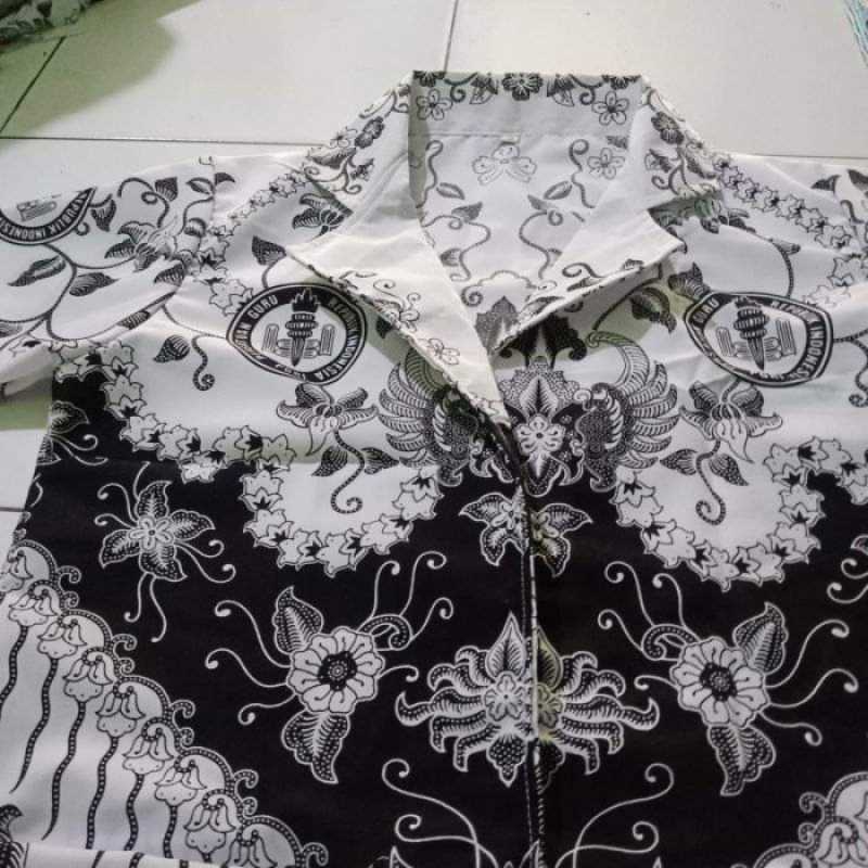 Jual Batik Pgri (persatuan Guru Republik Indonesia) Kemeja Pgri //blus ...