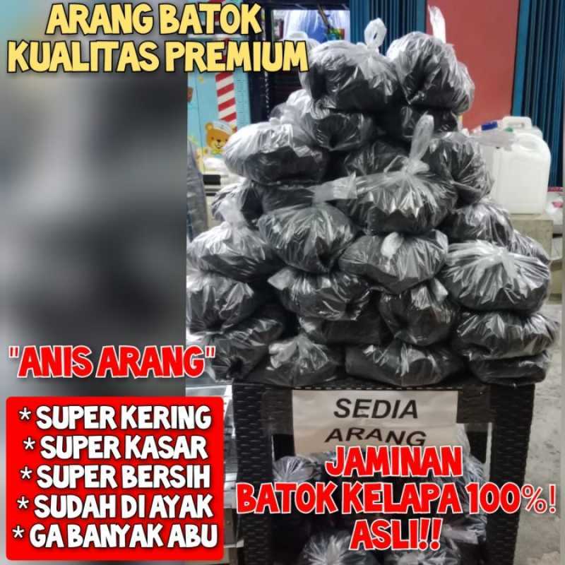 Jual Arang Batok Premium . Anis Arang . Areng Kelapa Sate Bakar .gojek ...