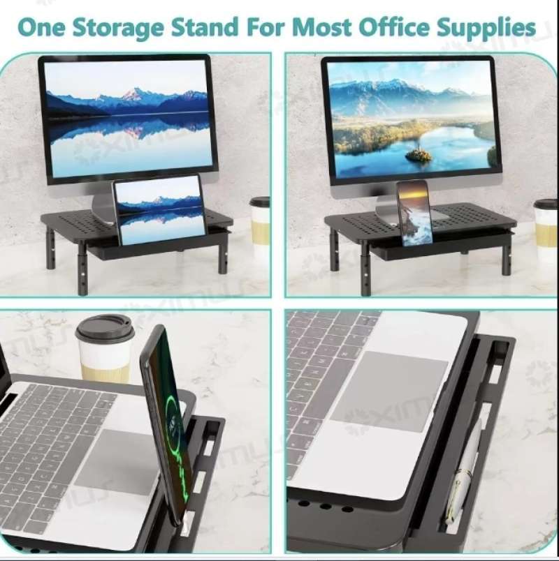 Jual Oximus Ev10 Laptop Monitor Stand Riser Alas Meja Monitor Laptop ...