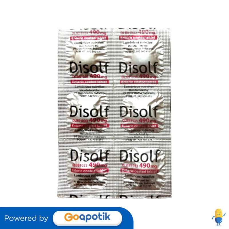 Jual Disolf 490 Mg Strip 6 Tablet Di Seller Apotek Manjur Sehat A.s ...