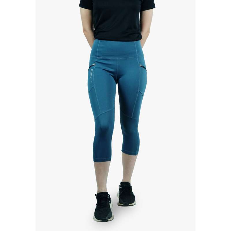 Jual Trijee Running Legging Pants 3/4 Paige Legacy Blue Di