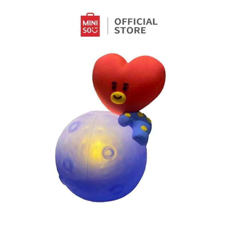 Promo Miniso X Bt21 Collection Night Light Cahaya Malam Planet Led - Main Image