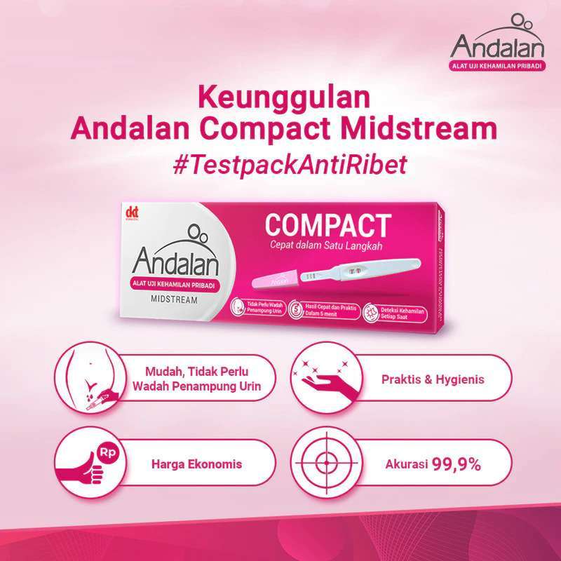 Jual Andalan Compact 1 Pc - Test Pack Kehamilan Di Seller Apotek Heka ...